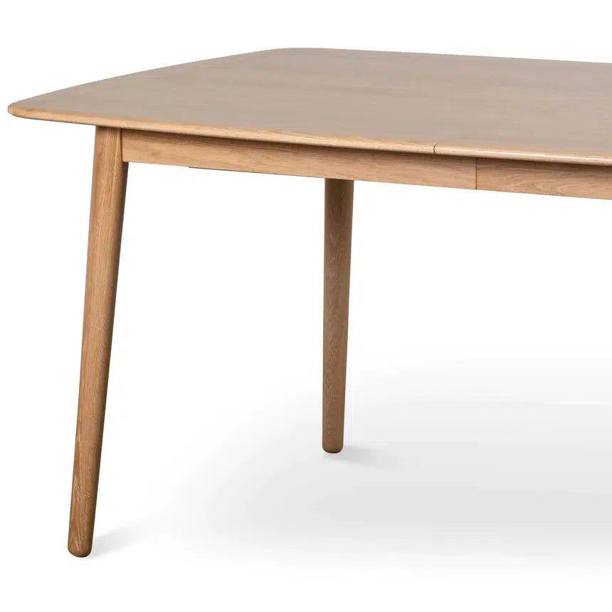 Calibre Extendable Dining Table - Natural DT6643-VN-Dining Table-Calibre-Prime Furniture