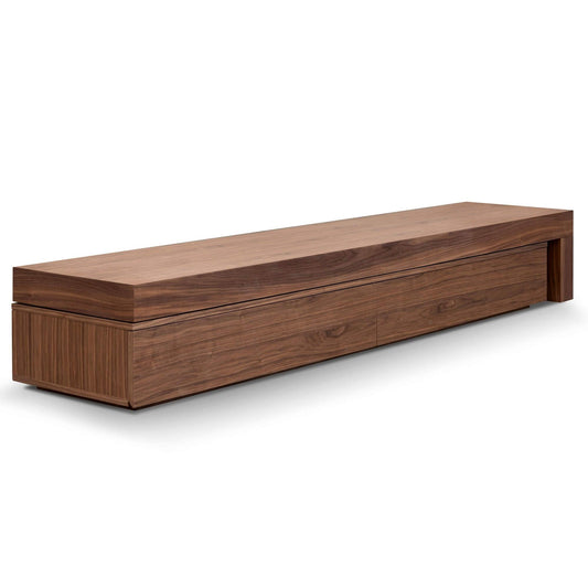 Calibre Extendable Entertainment TV Unit - Walnut TV6089-CN-Entertainment Units-Calibre-Prime Furniture