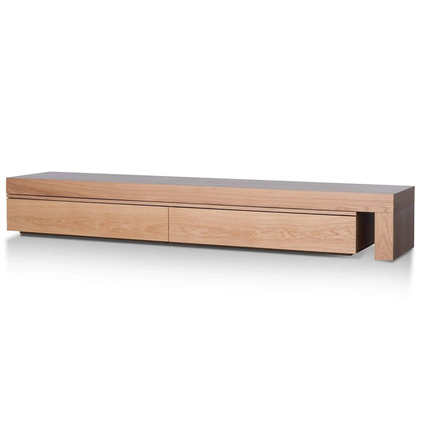 Calibre Extendable TV Entertainment Unit - Natural Oak TV6200-CN - Entertainment UnitsTV6200-CN 2