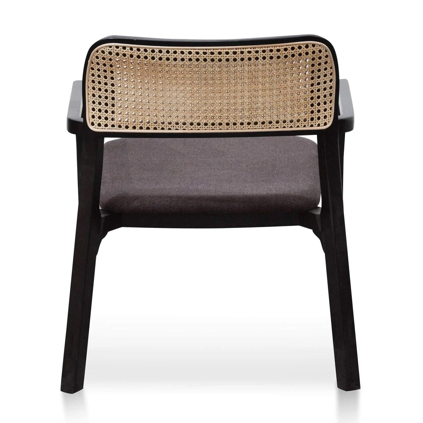 Calibre Fabric Armchair - Anchor Grey with Black Legs LC6038-SD - Arm ChairsLC6038-SD 4