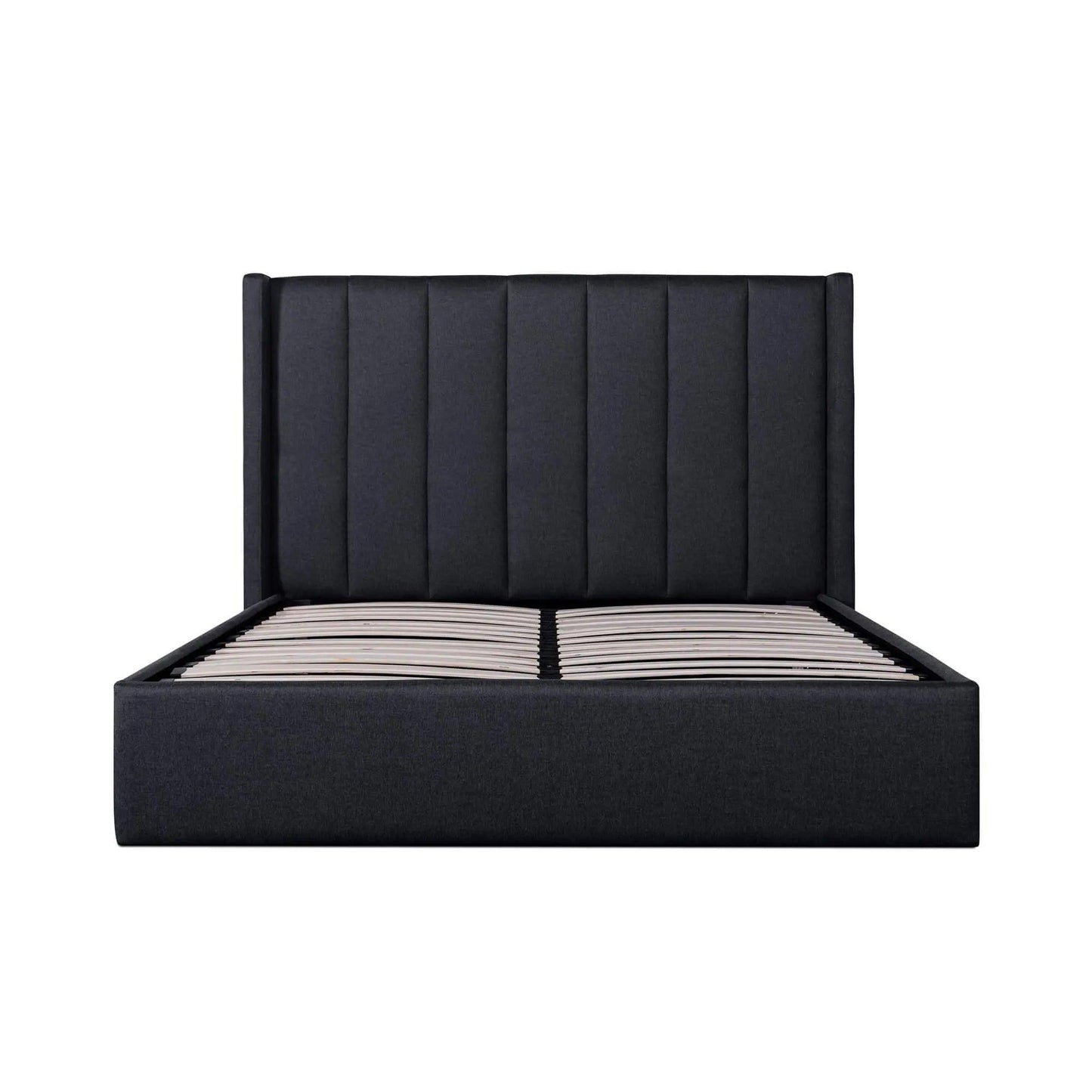Calibre Fabric King Bed in Charcoal Grey with Storage BD6021-YO - BedsBD6021-YO 1