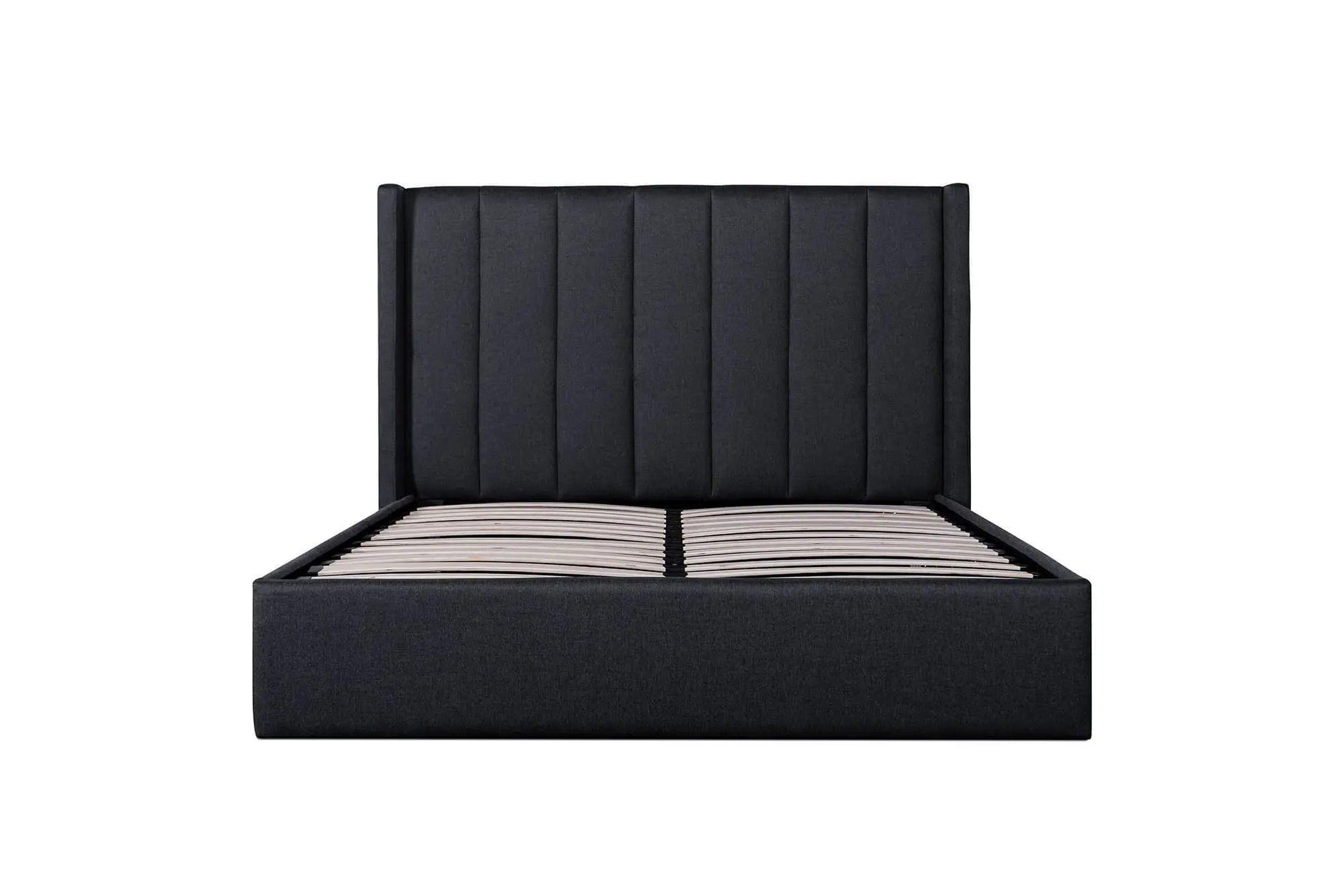 Calibre Fabric Queen Bed - Charcoal Grey with Storage BD6020-YO - BedsBD6020-YO 5