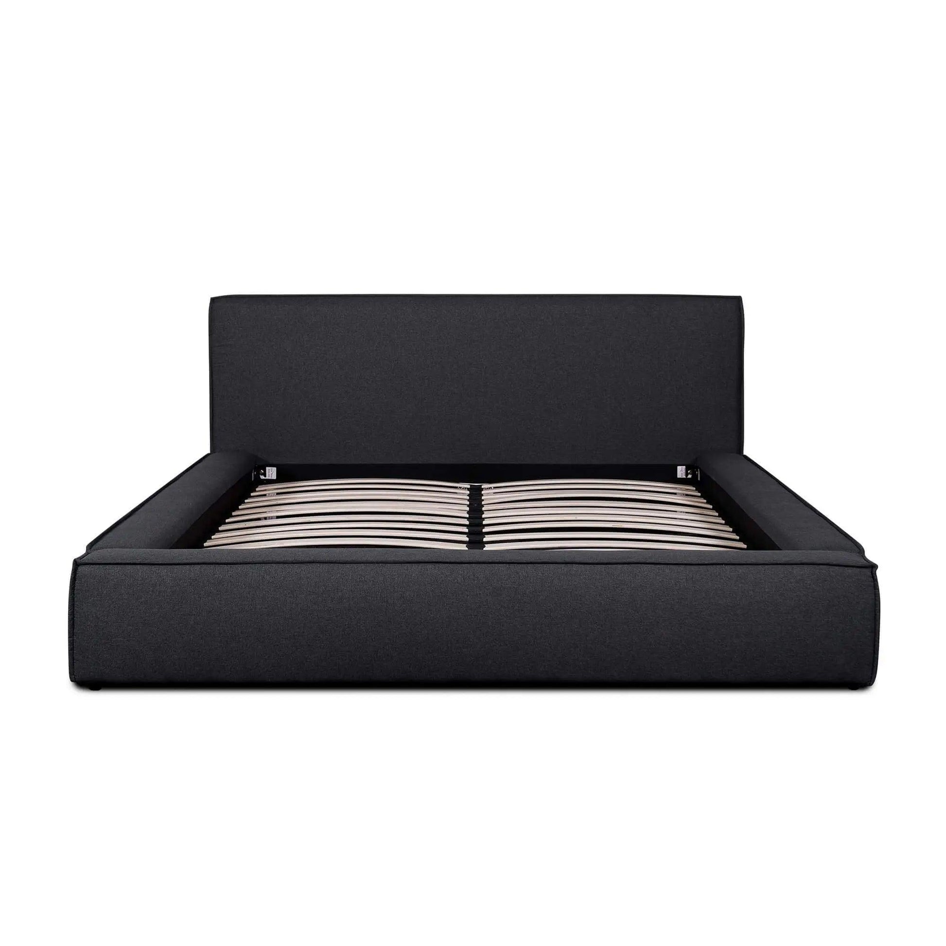 Calibre King Bed - Fossil Grey Fabric BD6000-YO - BedsBD6000-YO 1