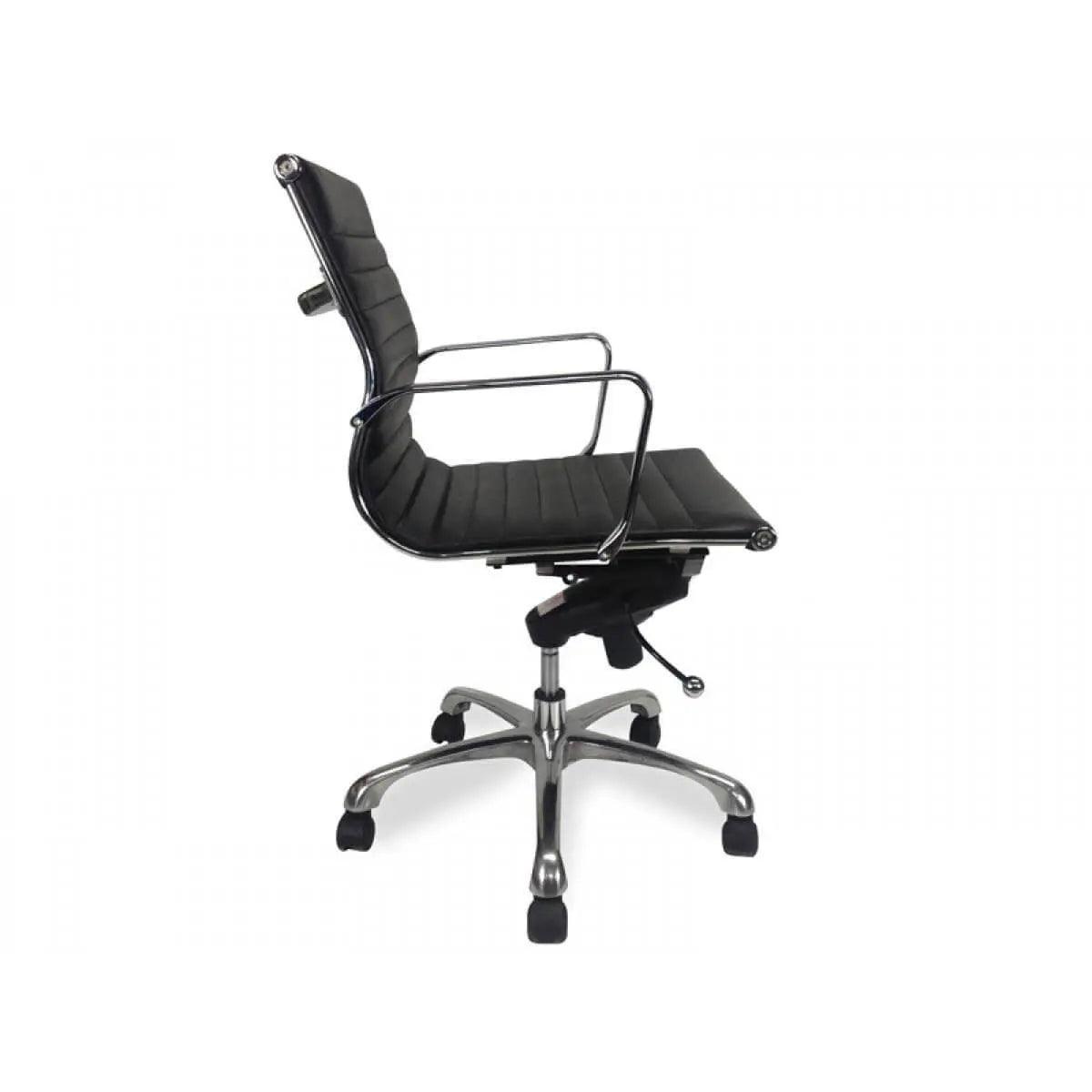 Calibre Leather Office Chair - Black OC216 - Office/Gaming ChairsOC216 4