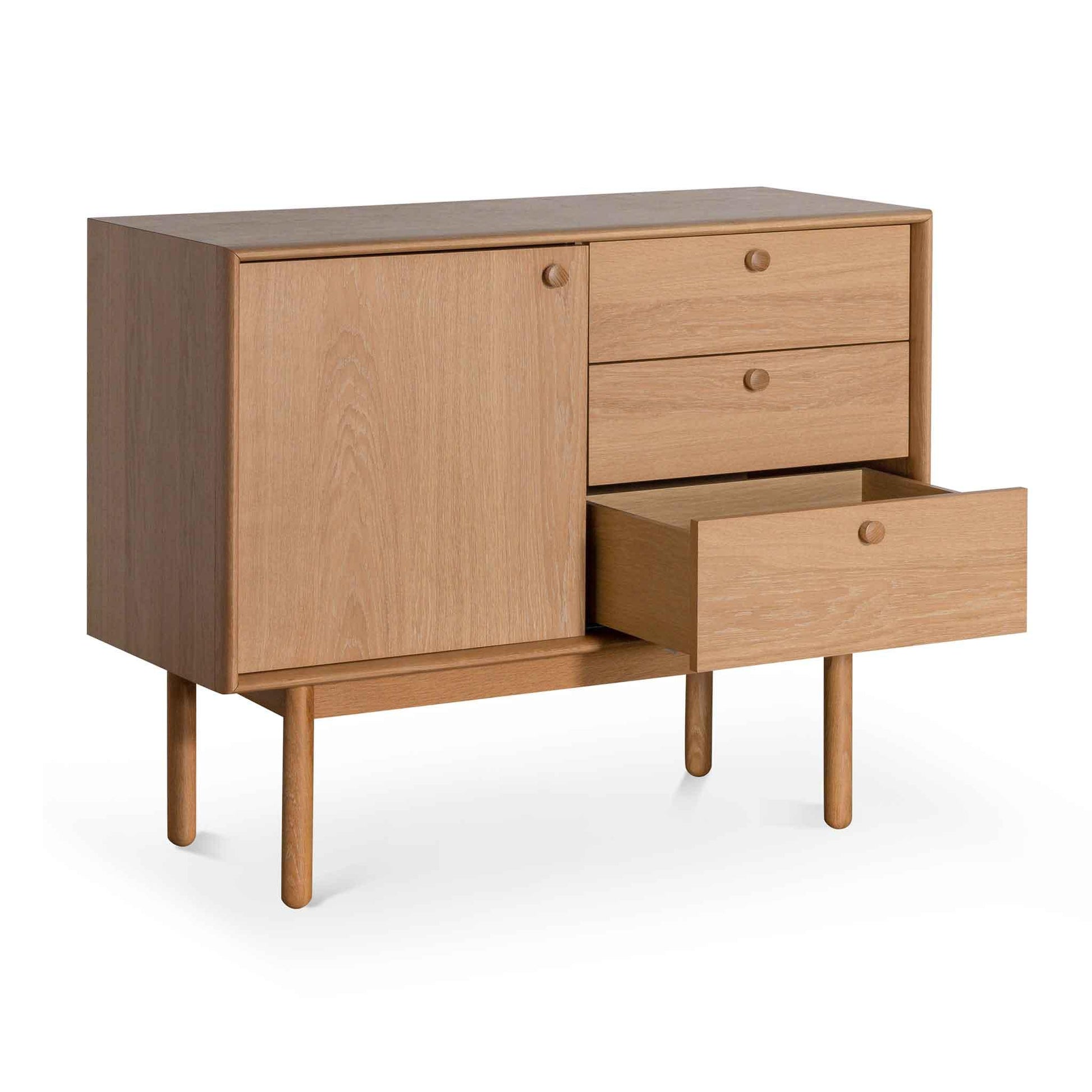 Calibre Narrow Wooden Sideboard and Buffet - Natural DT6641-VN - SideboardsDT6641-VN 4