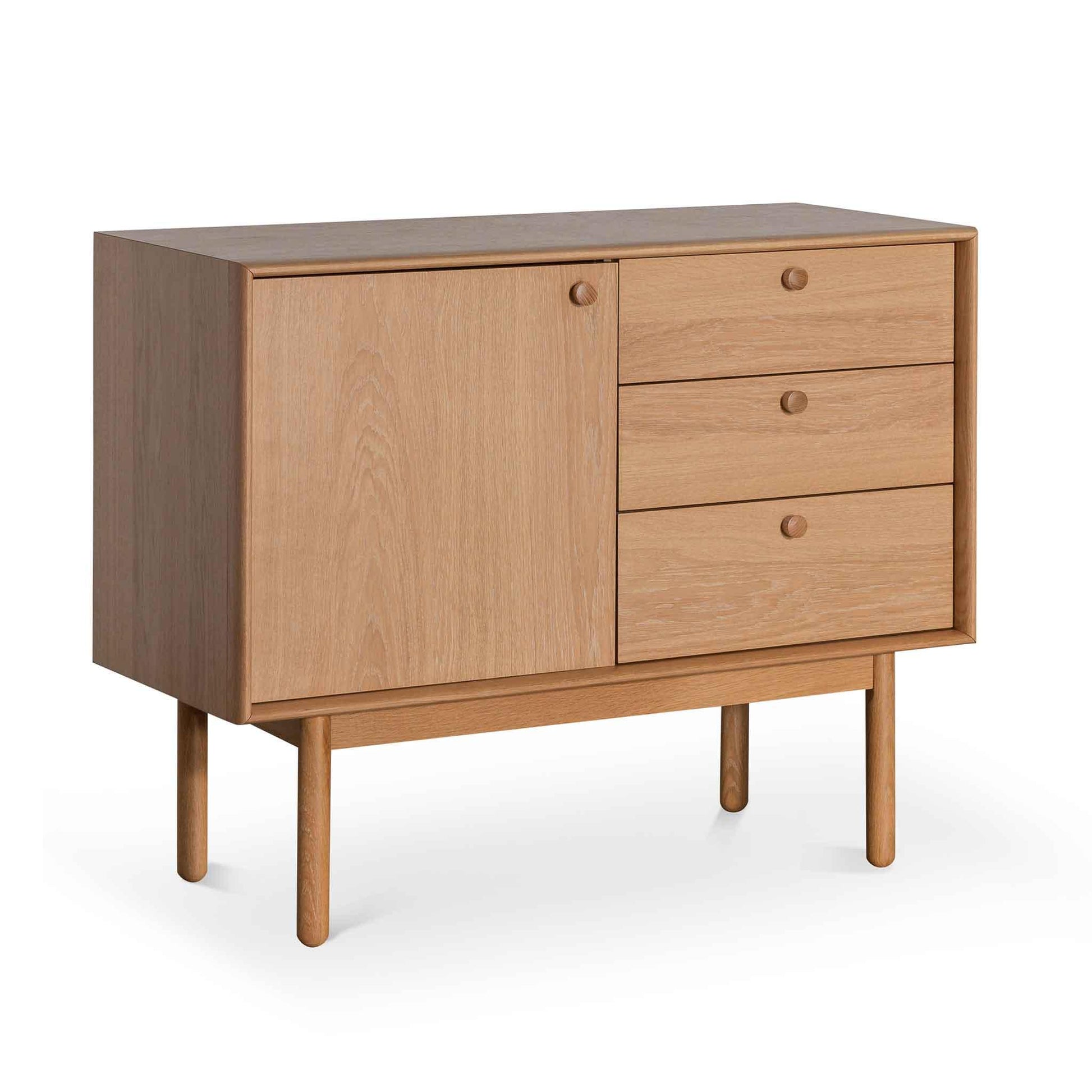 Calibre Narrow Wooden Sideboard and Buffet - Natural DT6641-VN - SideboardsDT6641-VN 3