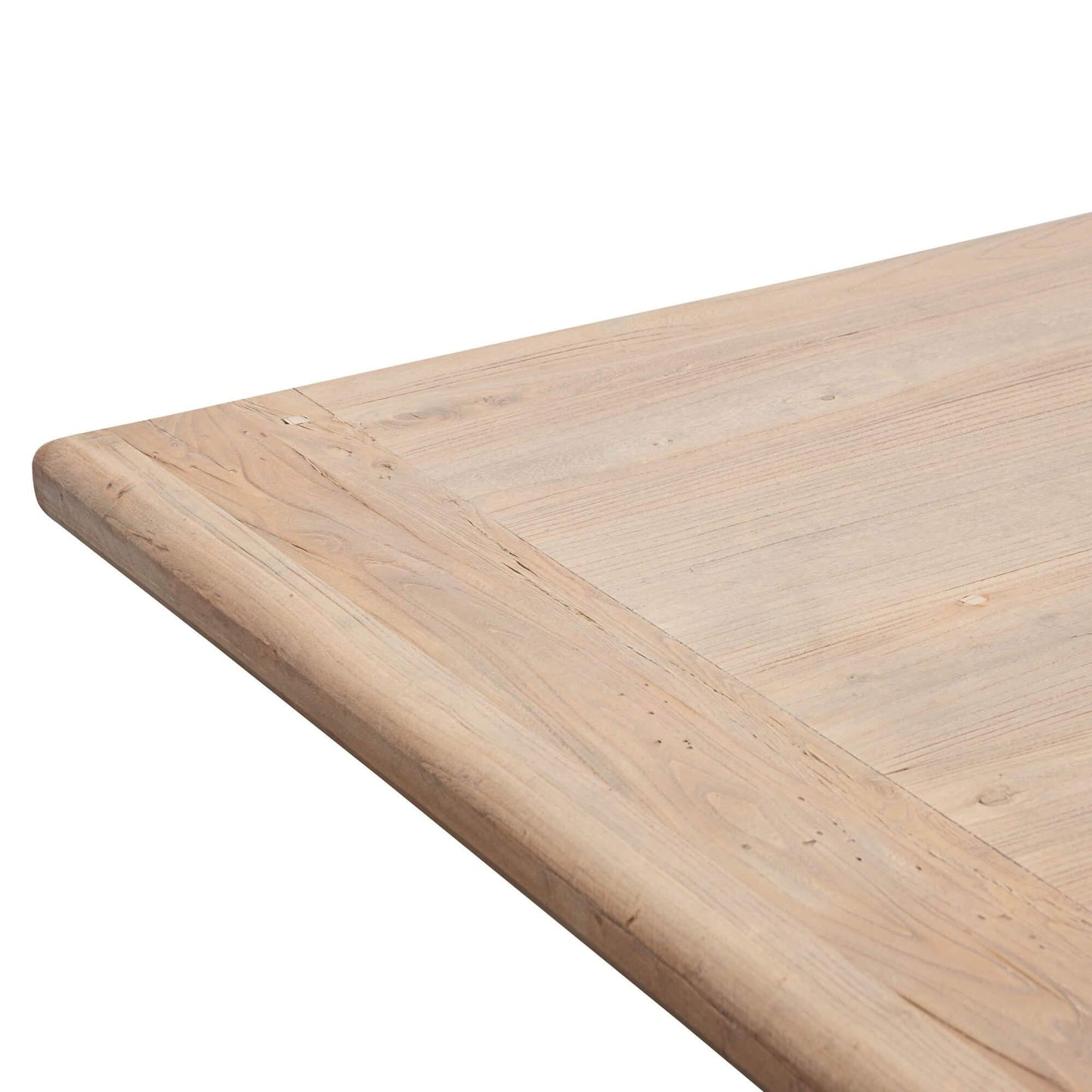 Calibre Reclaimed Elm Wood 2.4m Dining Table DT2576-Dining Tables-Calibre-Prime Furniture