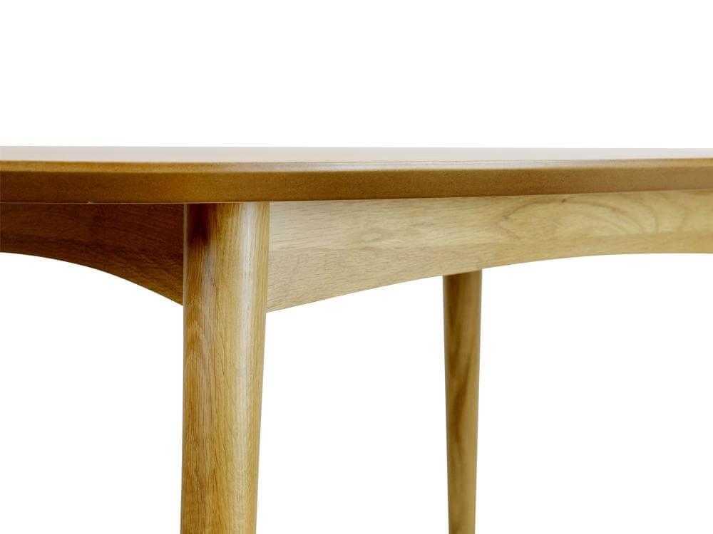Calibre Scandinavian 1.3m Fixed Dining Table - Natural DT782-VN-Dining Tables-Calibre-Prime Furniture