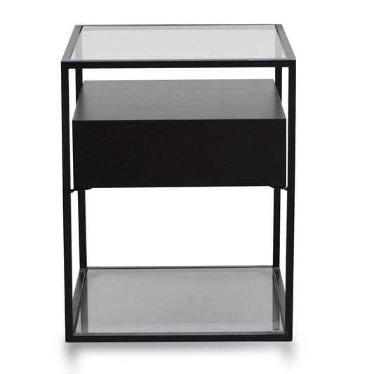 Calibre Scandinavian Side Table - Full Black ST2671-IG-Side Table-Calibre-Prime Furniture