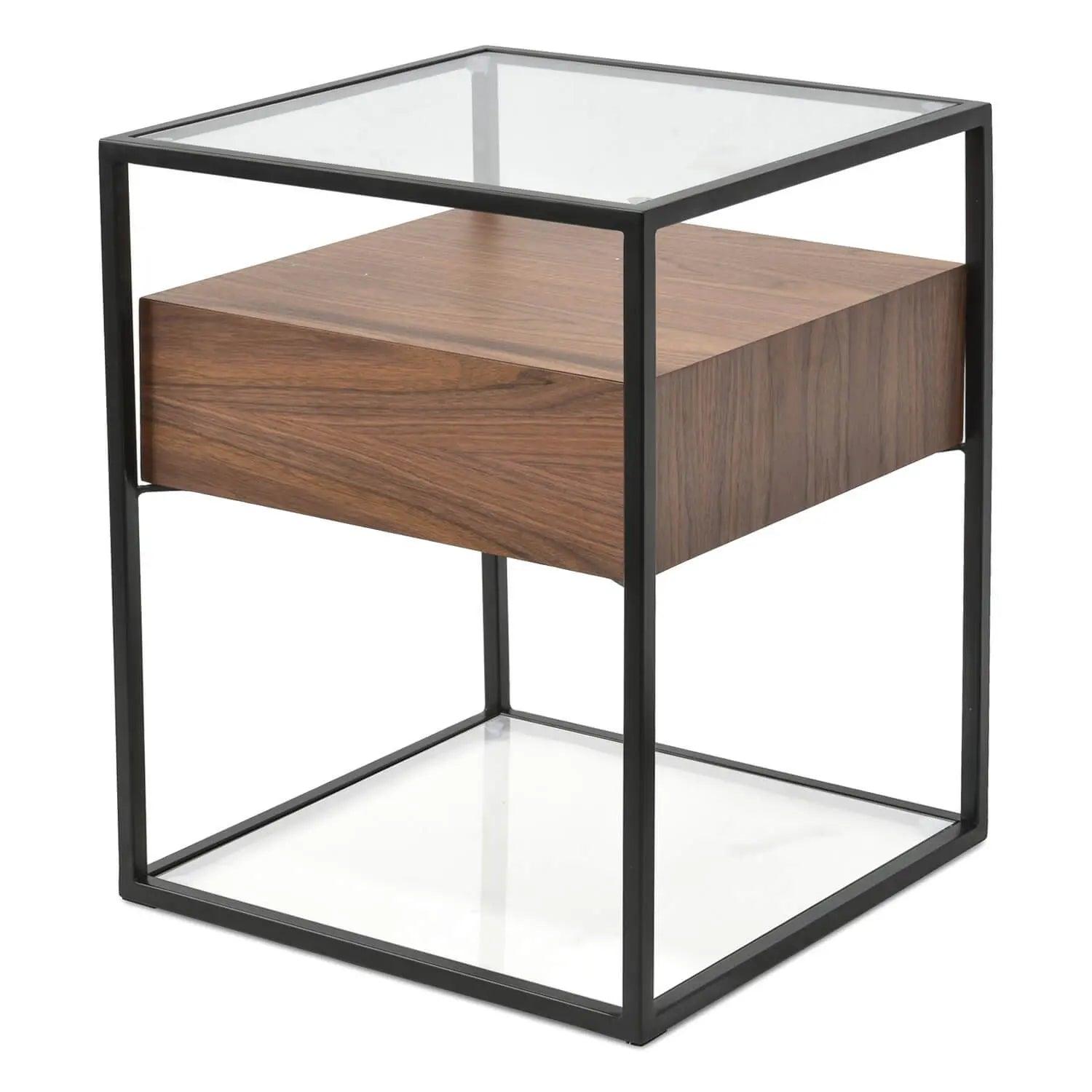 Calibre Scandinavian Side Table - Walnut ST311WAL-IG - Side TableST311WAL-IG 5