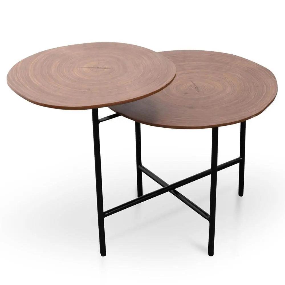 Calibre Side Table - Walnut - Black Legs ST2299-IG - Side TableST2299-IG 3