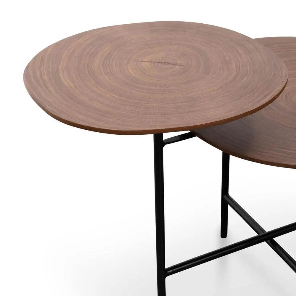 Calibre Side Table - Walnut - Black Legs ST2299-IG - Side TableST2299-IG 4