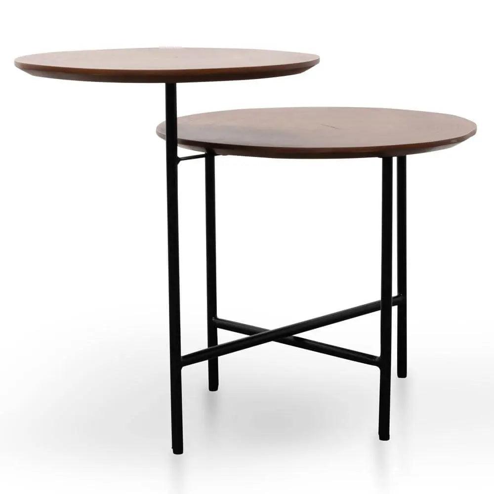 Calibre Side Table - Walnut - Black Legs ST2299-IG - Side TableST2299-IG 5