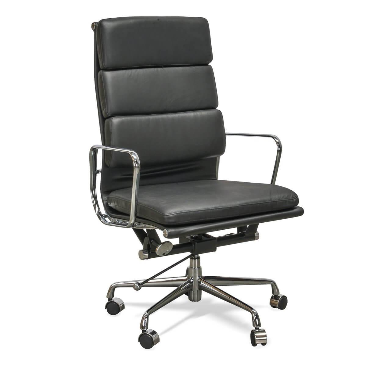 Calibre Soft Pad Office Chair - Black OC104-Office/Gaming Chairs-Calibre-Prime Furniture