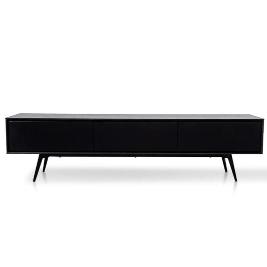 Calibre TV Unit With Black Matte Drawers - Black TV2785-DW - Entertainment UnitsTV2785-DW 1