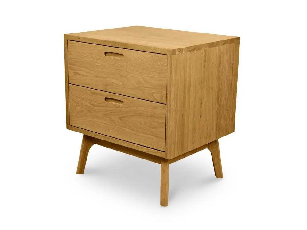 Calibre Wooden Bedside Table - Natural Oak CF487 - Side TableCF487 2