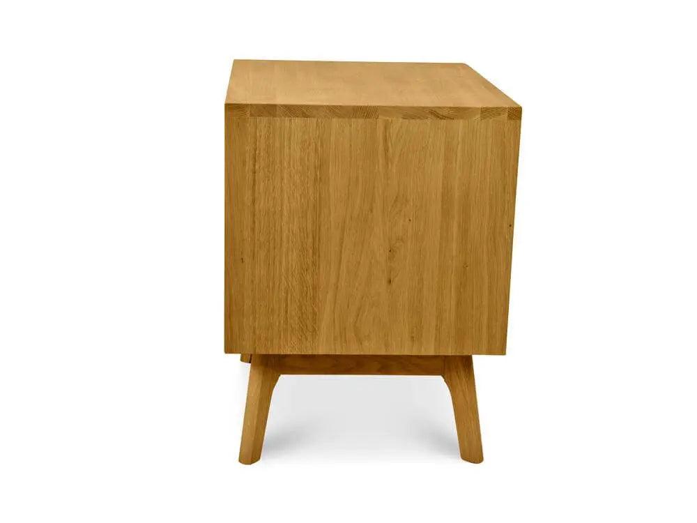 Calibre Wooden Bedside Table - Natural Oak CF487 - Side TableCF487 3