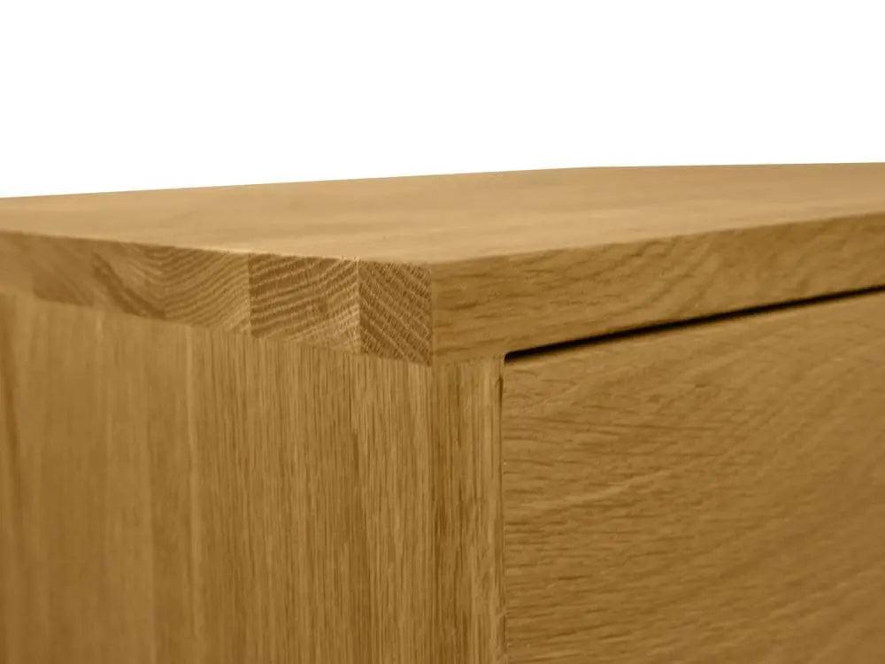 Calibre Wooden Bedside Table - Natural Oak CF487 - Side TableCF487 5