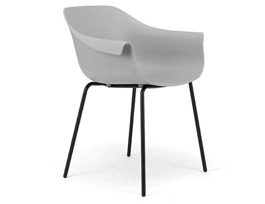 Crane Chair - Black Post - Grey Shell - B1002060329356182011374 1