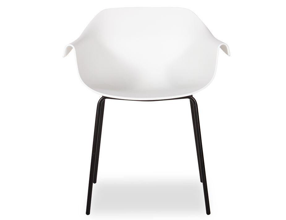 Crane Chair - Black Post - White Shell - B1002060309356182011350 4