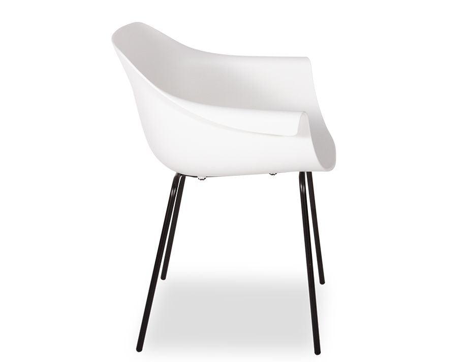 Crane Chair - Black Post - White Shell - B1002060309356182011350 3