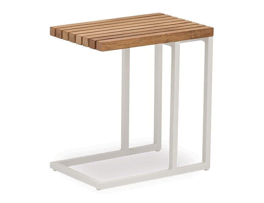 Cube Outdoor Side Table - White - C1412170679356182100016 1