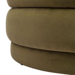 Demi Stool - Olive Velvet - Stool328589320294126301 6