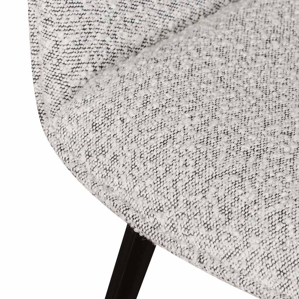 Dining Chair - Pepper Boucle (Set of 2) - Dining ChairsDC6876-SEx2 10