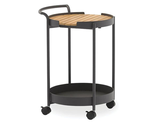 Fino Outdoor Bar Cart - Charcoal - C1412110759356182099884 1