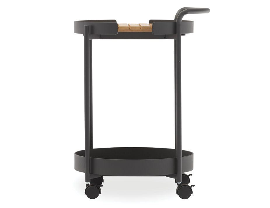 Fino Outdoor Bar Cart - Charcoal - C1412110759356182099884 3