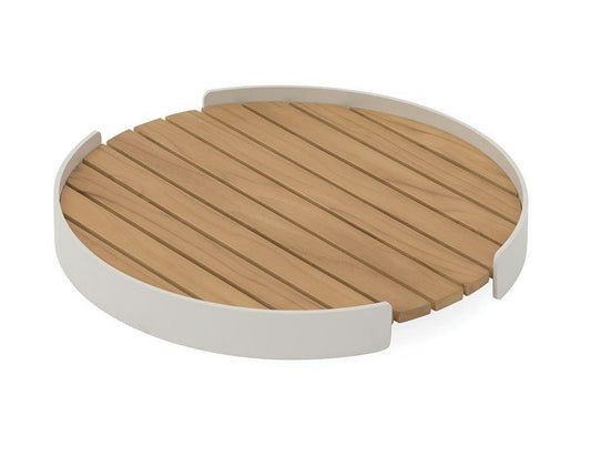 Fino Outdoor Tray Round - White - C1412120679356182099891 1