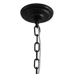 Florence Alabaster Pendant - Round Black - Chandeliers and Pendants207779320294128046 5