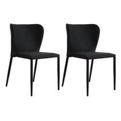 Foley Dining Chair Set of 2 - Black - Dining Chair330629320294128251 1