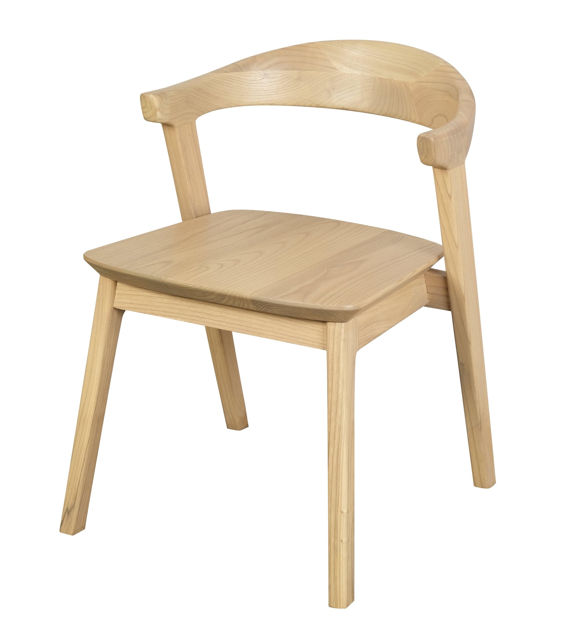 Fynn Oak Dining Chair - Set of 2 (Natural) - Dining ChairCH 050 RB Set of 2 (N)754169496012 4