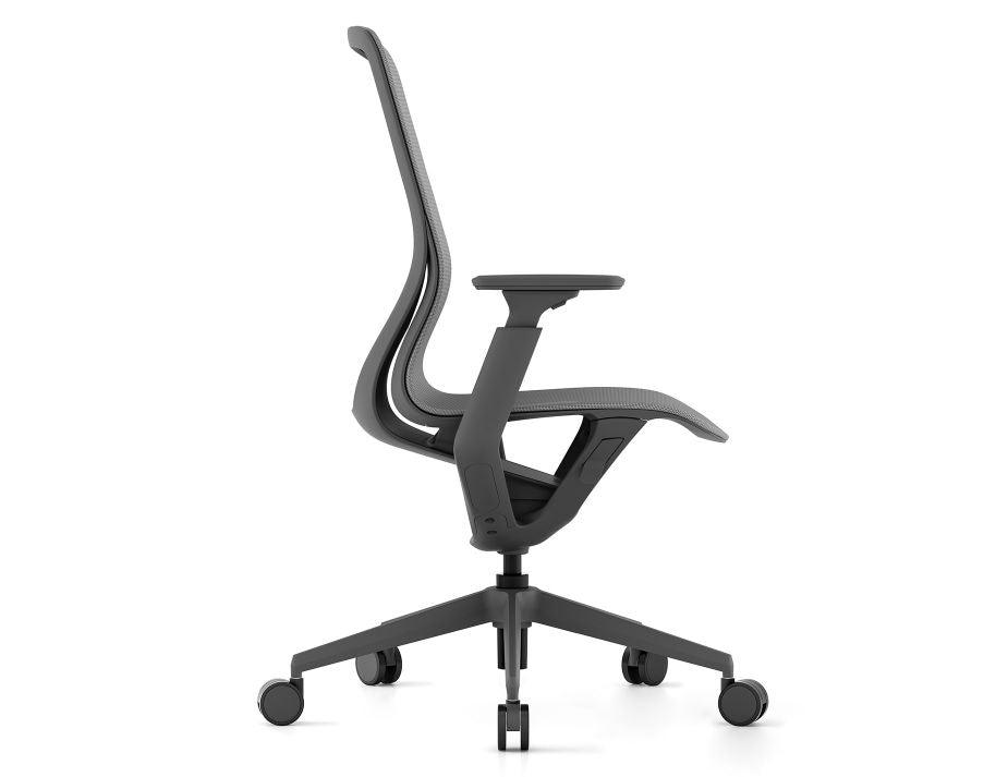 Gravity Ergonomic Office Chair - Charcoal Frame - Charcoal Mesh - C1050090759356182166708 3