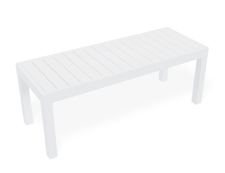 Halki Bench Seat - Outdoor - 120cm - White - C1412070679356182151377 4