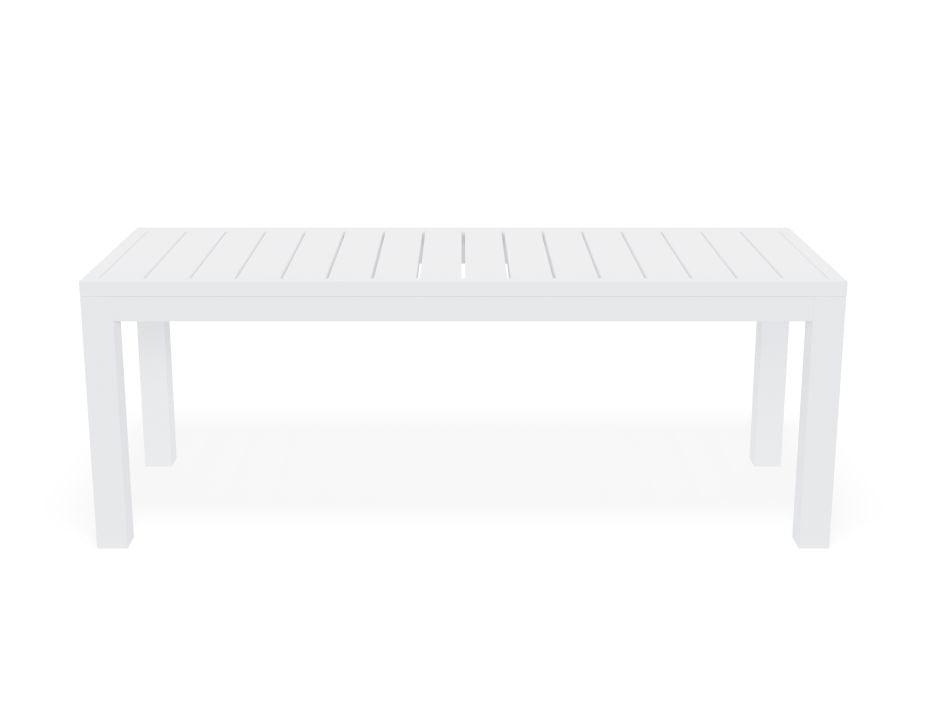 Halki Bench Seat - Outdoor - 120cm - White - C1412070679356182151377 3