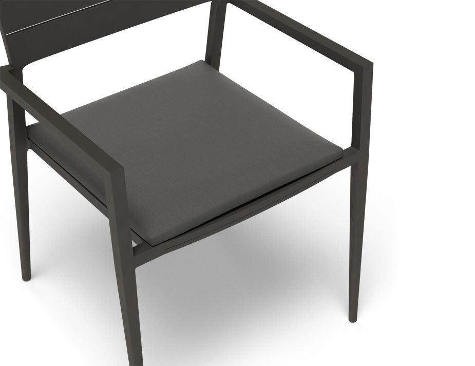 Halki Chair - Outdoor - Charcoal - No Cushion - C1410260759356182095718 5