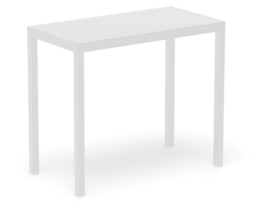 Halki Table - Outdoor - High Bar - 125cm x 65cm - White - C1412043679356182099808 1