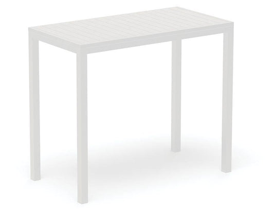 Halki Table - Outdoor - High Bar - 125cm x 65cm - White - C1412043679356182099808 1