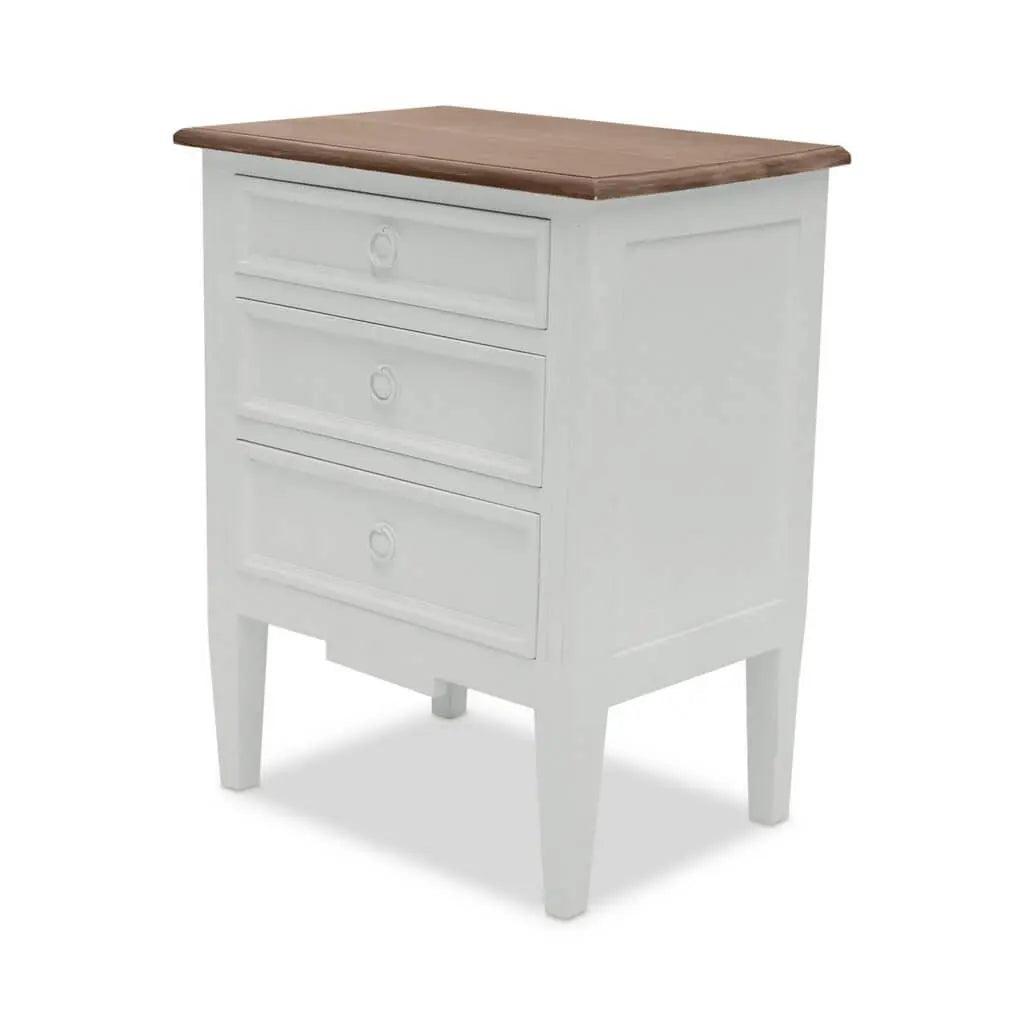 Hamptons Bedside Cabinet - BedSideMTAB145BDR9360245000649 5