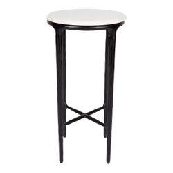 Heston Petite Marble Side Table - Black - Side TableB327829320294125427+9320294125441 2