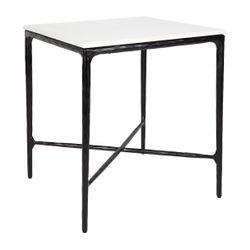 Heston Square Marble Side Table - Black - Side TableB327809320294125649+9320294125663 2