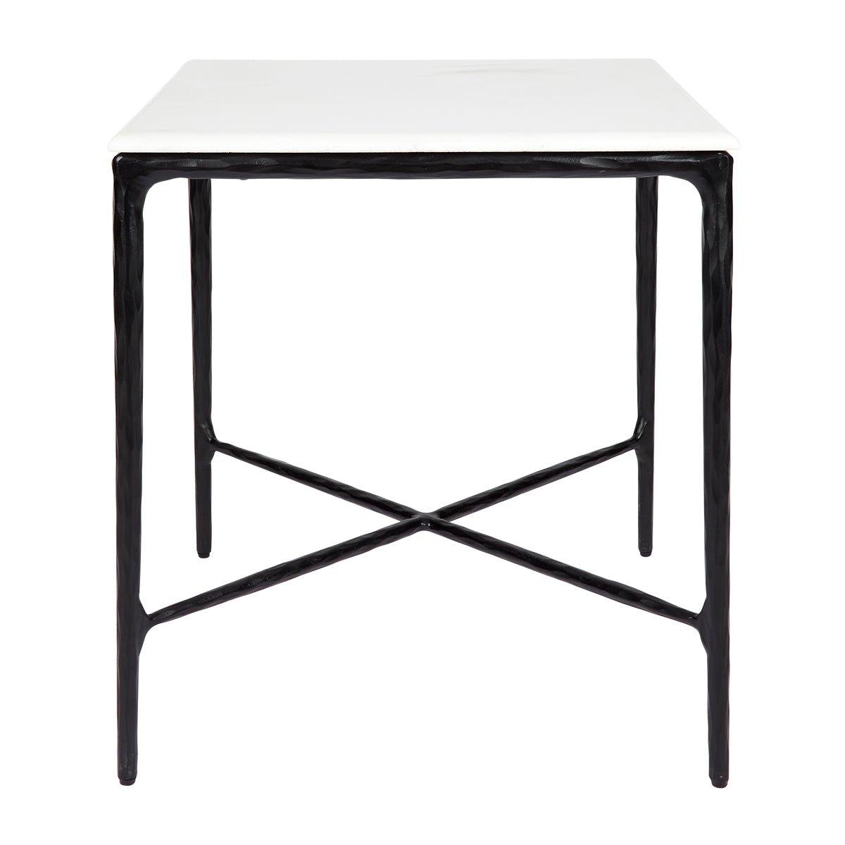 Heston Square Marble Side Table - Black - Side TableB327809320294125649+9320294125663 1