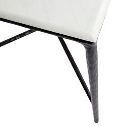 Heston Square Marble Side Table - Black - Side TableB327809320294125649+9320294125663 3