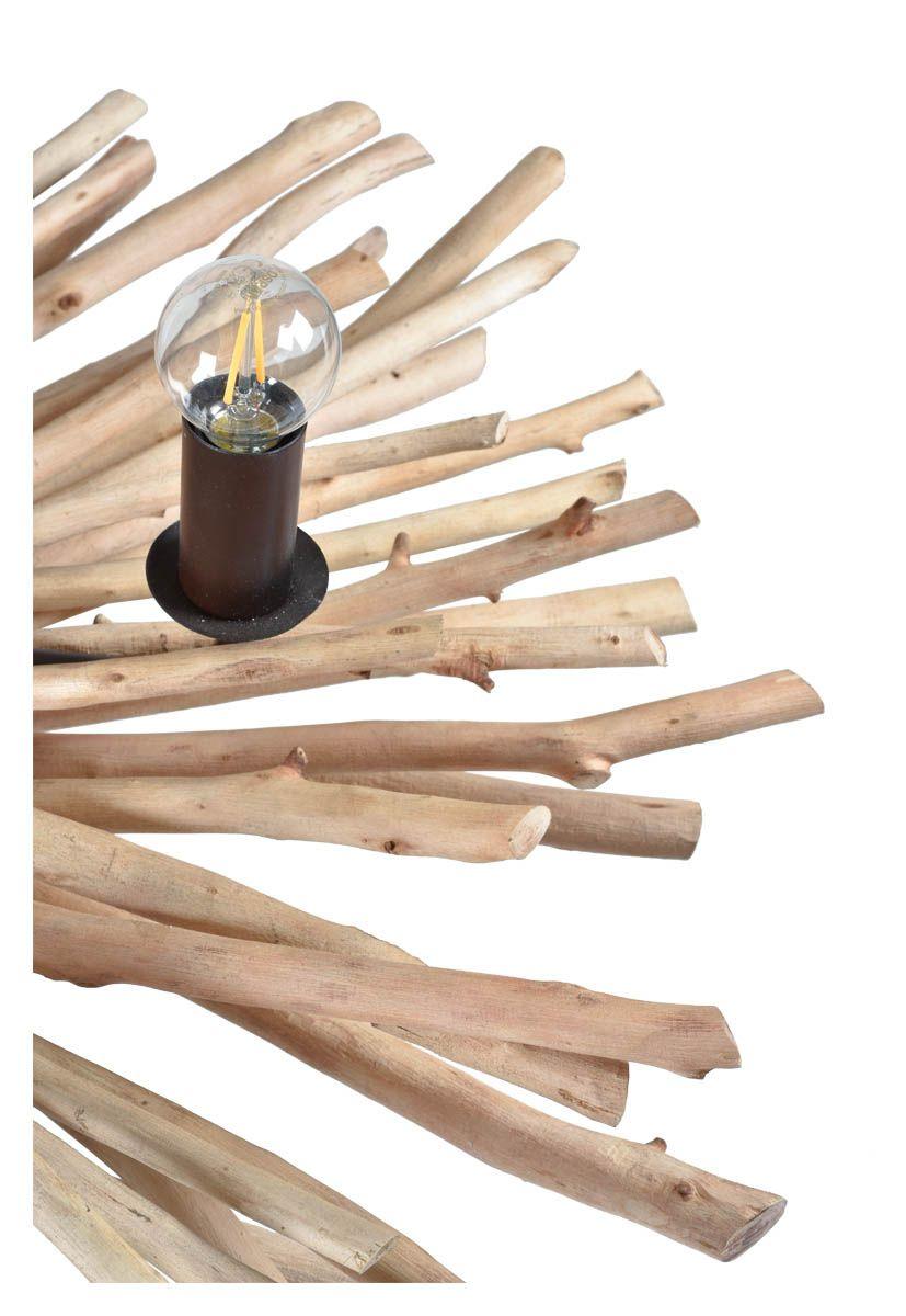 HG Living 5 Light Driftwood Chandelier - Natural/Black - Pendant LightUE049332092123680 4