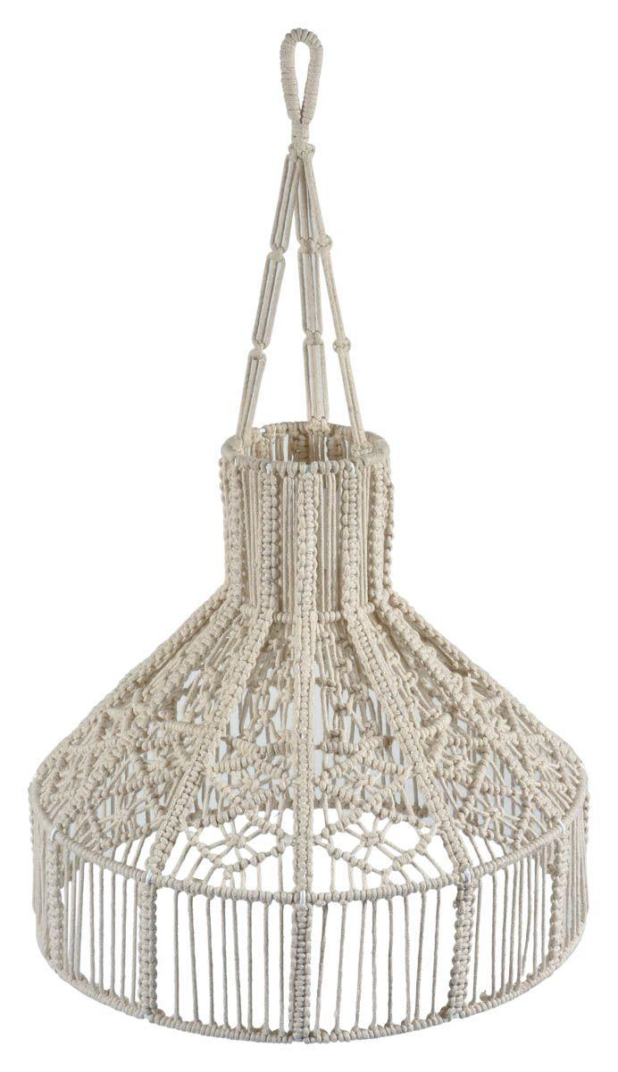 HG Living Ballina Macrame Round Pendant Light - Off White IP01 - Pendant LightIP019332092124366 3