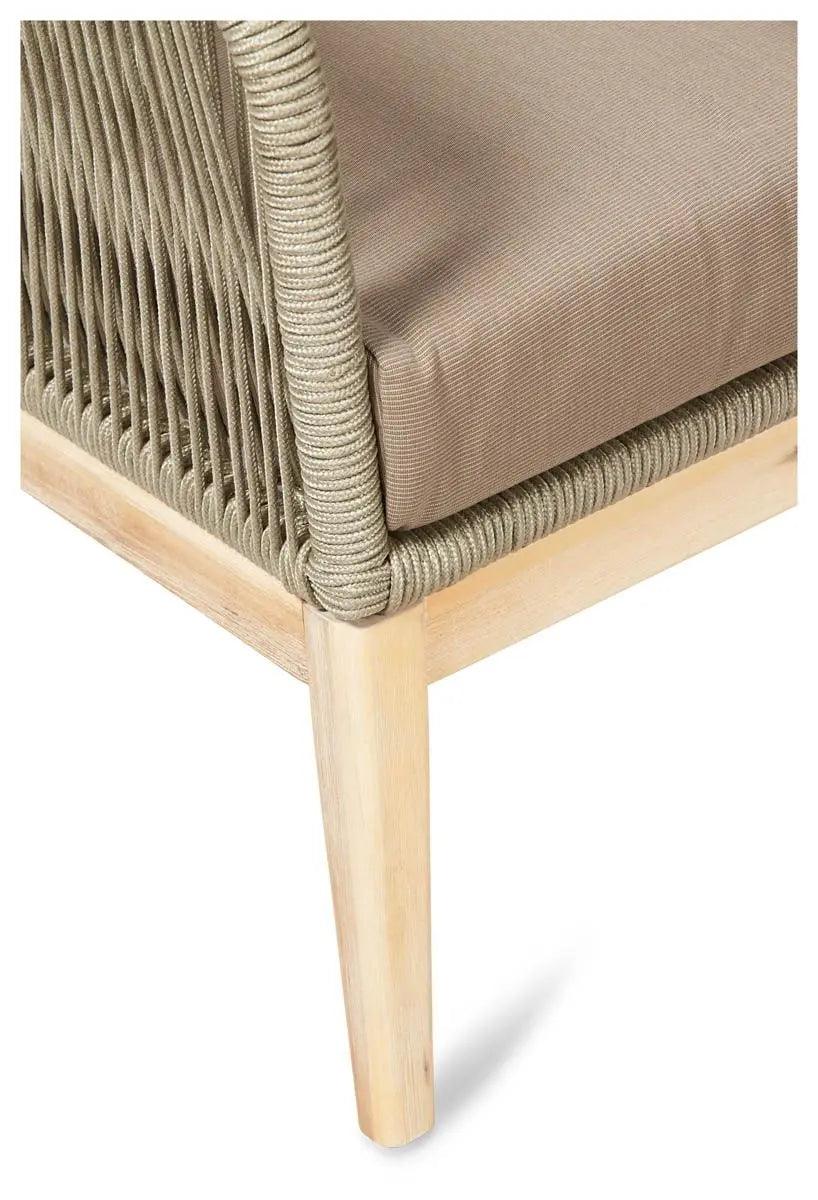 HG Living Bentley Indoor/Outdoor Relax Chair Natural/Taupe TV02 - Dining ChairsTV029332092115289 3