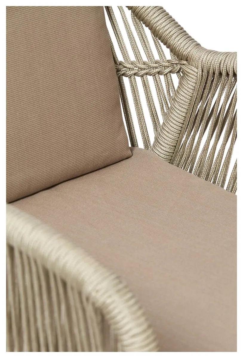 HG Living Bentley Indoor/Outdoor Relax Chair Natural/Taupe TV02 - Dining ChairsTV029332092115289 5