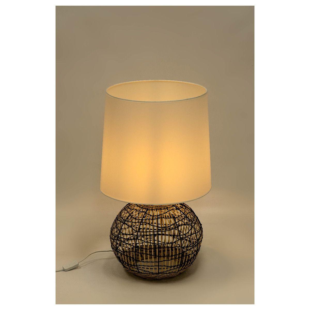 HG Living Capri Natural Woven Table Lamp - Natural - Table & Floor LampsGY459332092133320 3